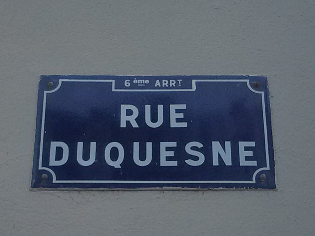 J'admire la Rue Duquesne contrepétrie
