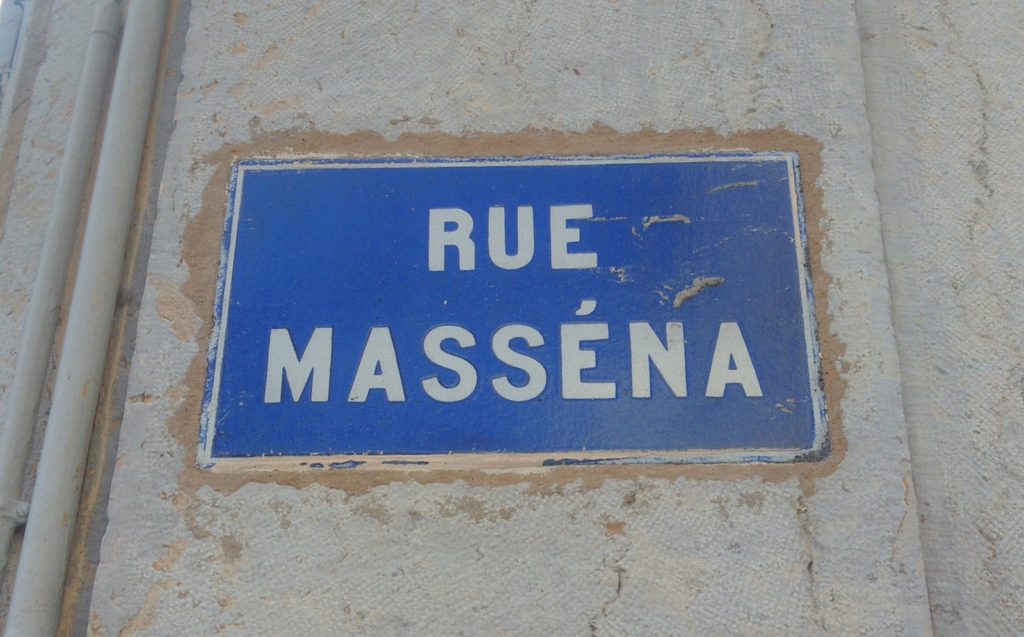 Contrepèterie Rue Masséna